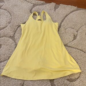 Yellow Sleeveless Sport Dress